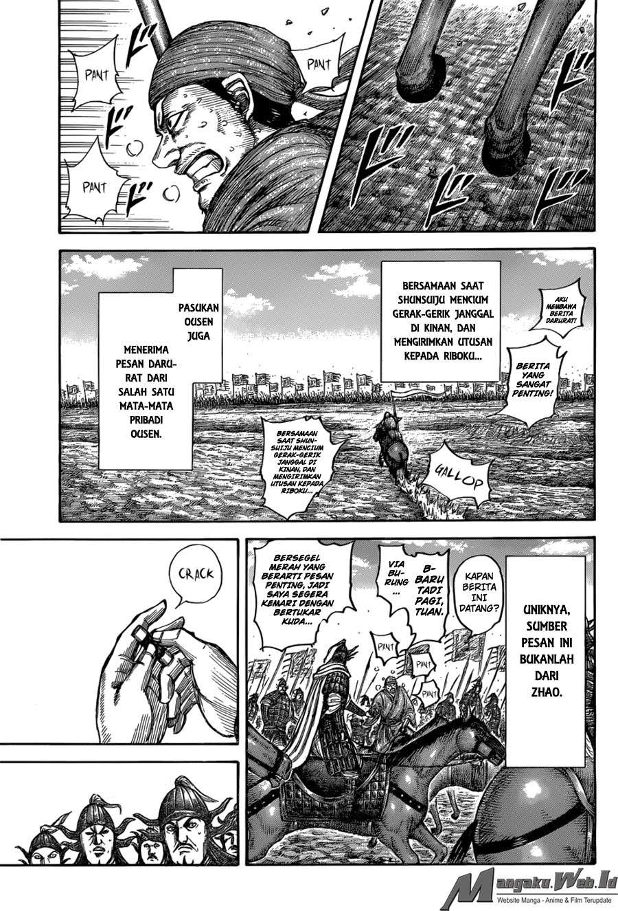 Kingdom Chapter 501 Gambar 12