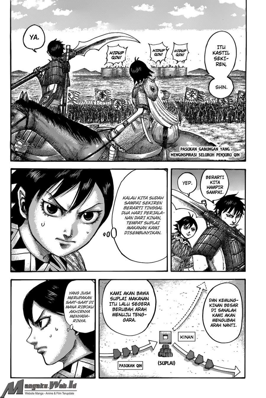 Kingdom Chapter 501 Gambar 3