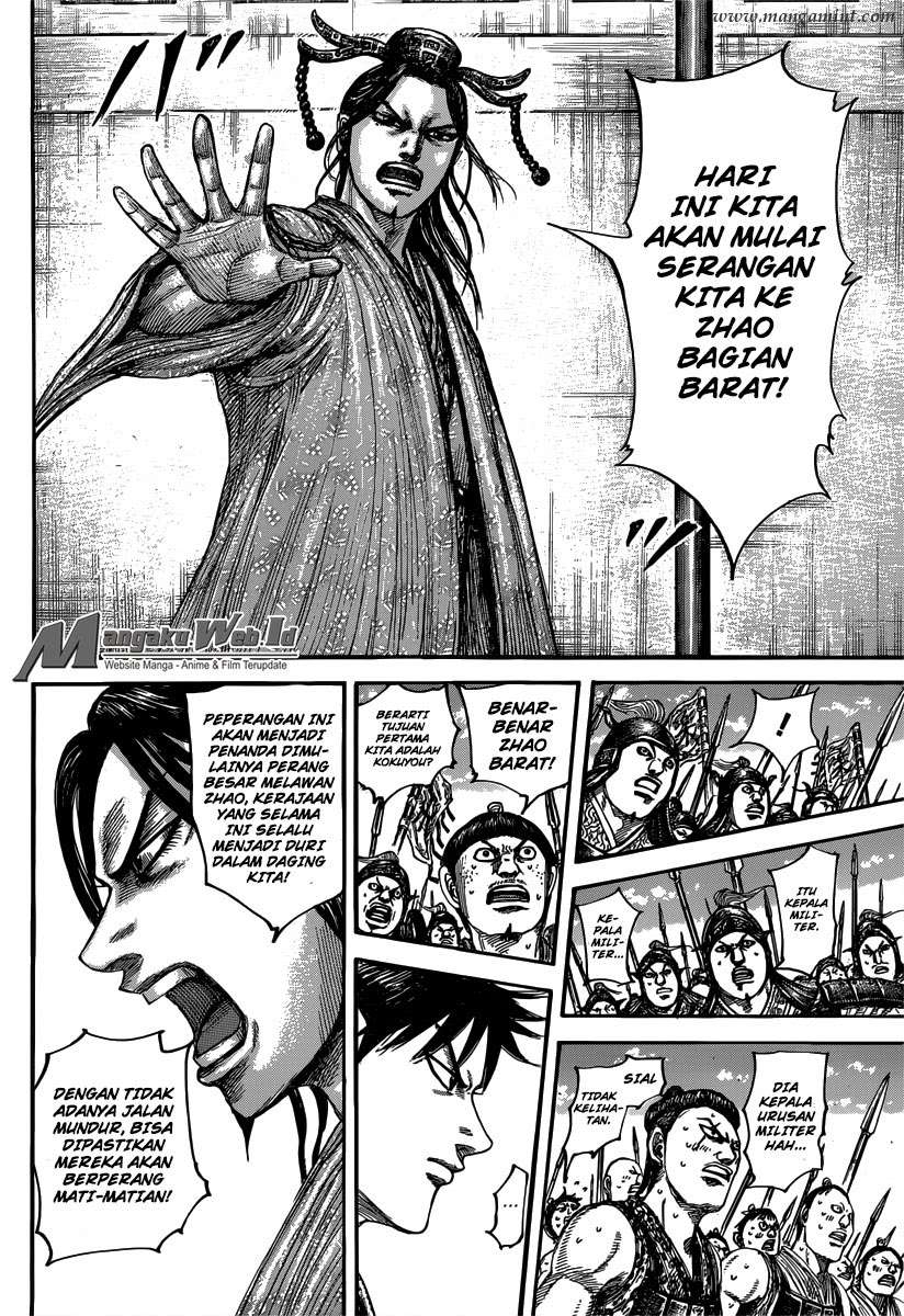 Kingdom Chapter 498 Gambar 6