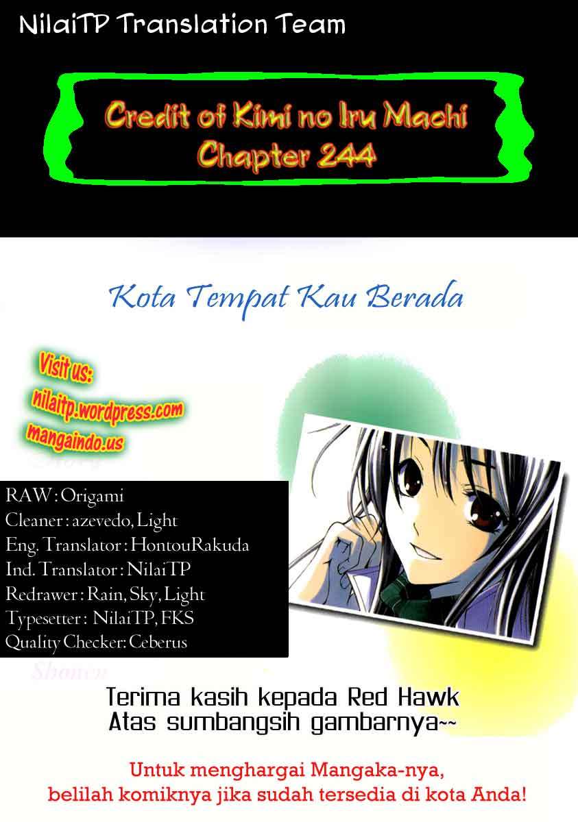 Baca Manga Kimi no Iru Machi Chapter 244 Gambar 2