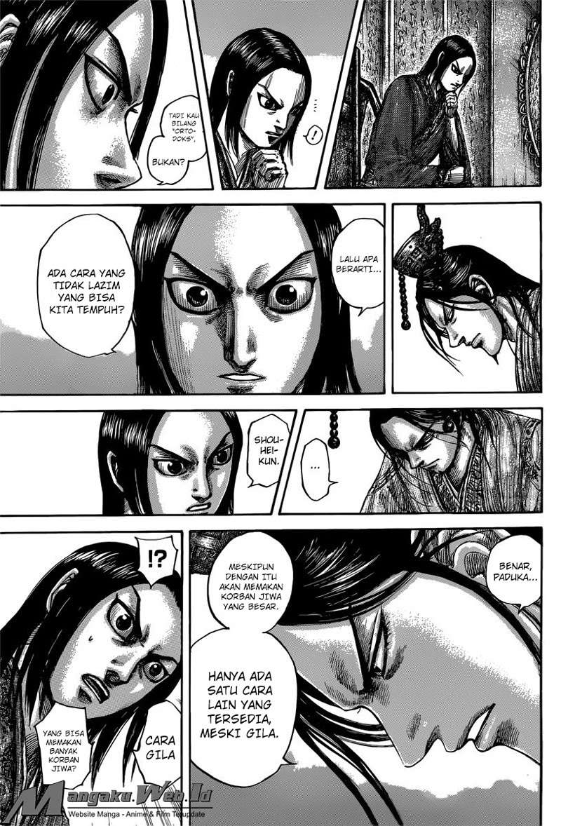 Kingdom Chapter 495 Gambar 14