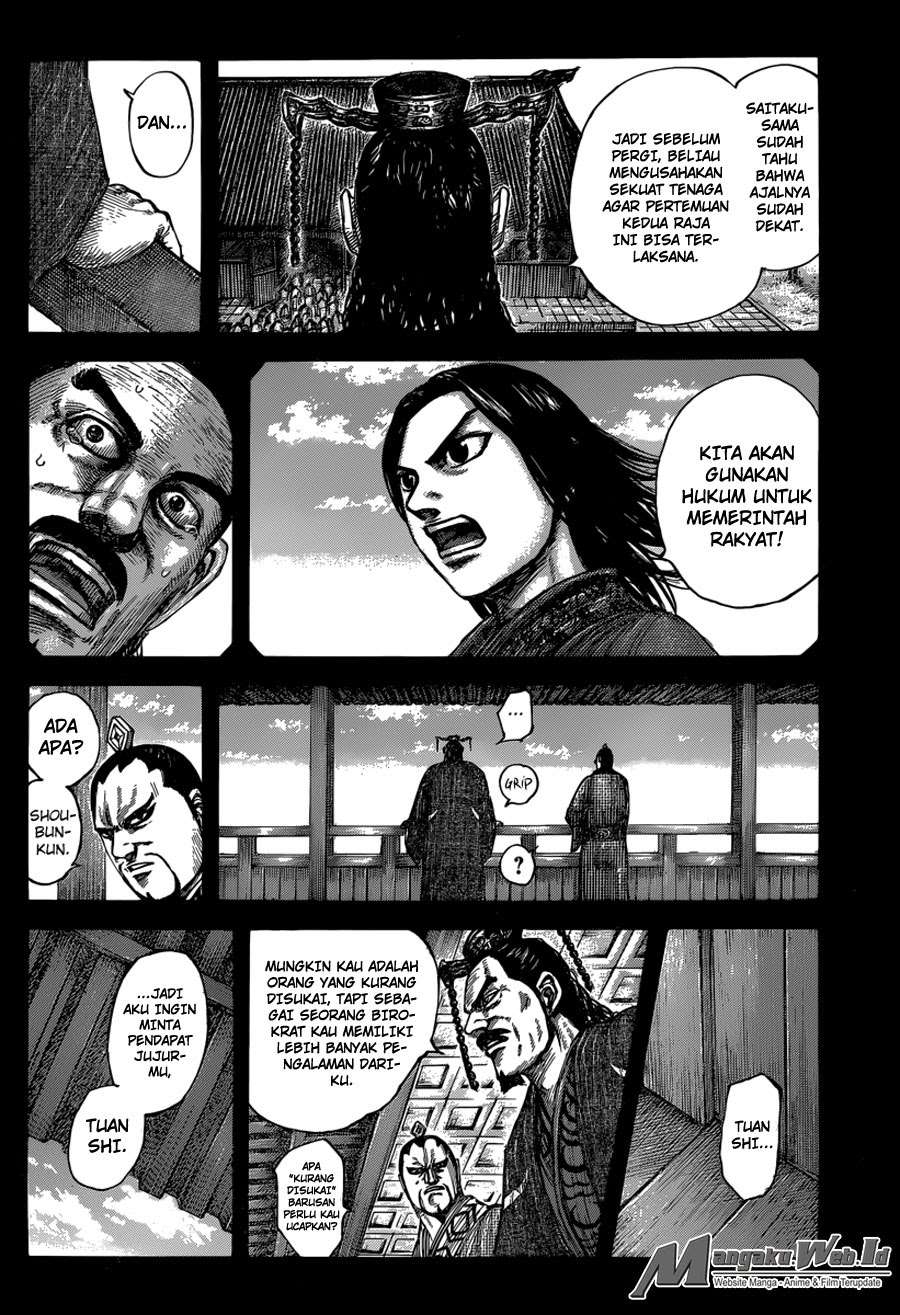 Kingdom Chapter 494 Gambar 5