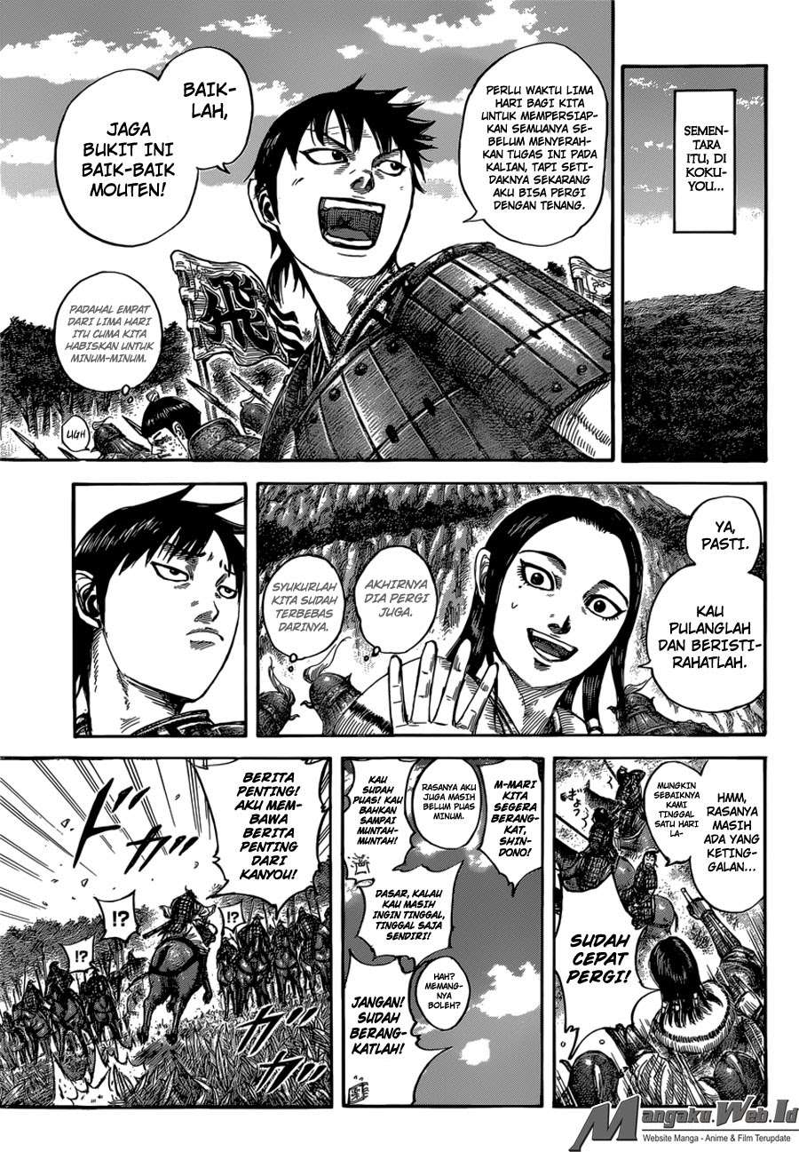 Kingdom Chapter 486 Gambar 8