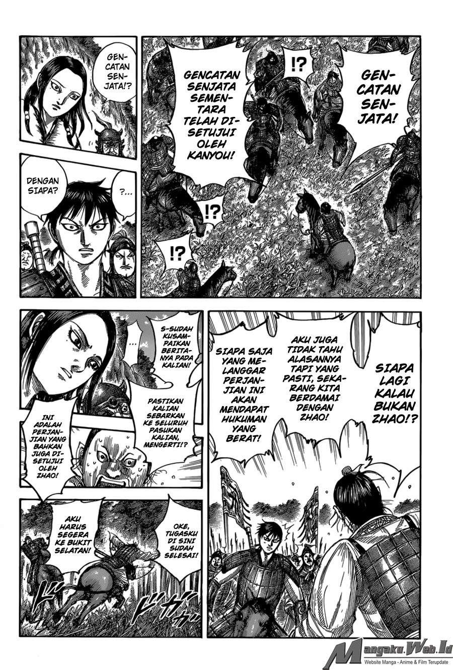 Kingdom Chapter 486 Gambar 9