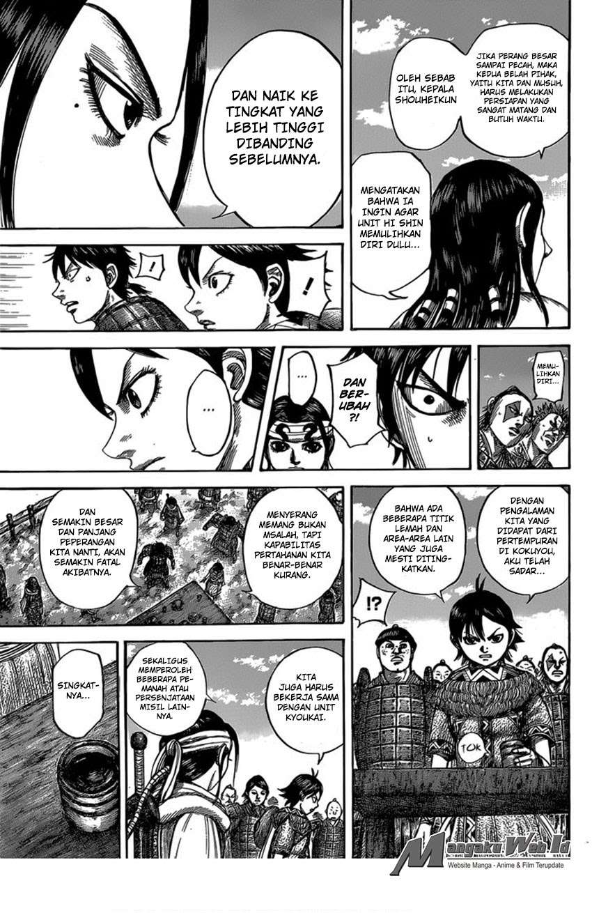 Kingdom Chapter 485 Gambar 11