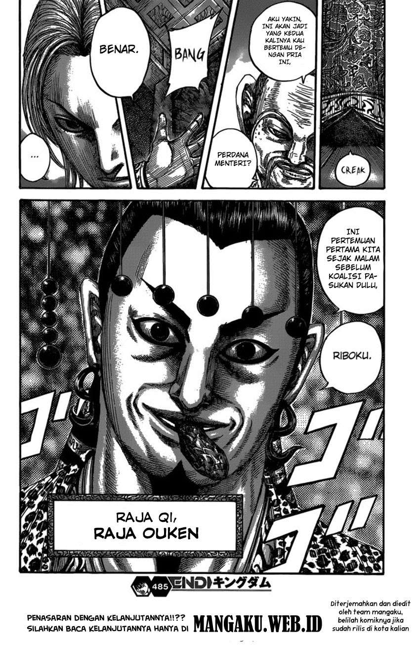 Kingdom Chapter 485 Gambar 18