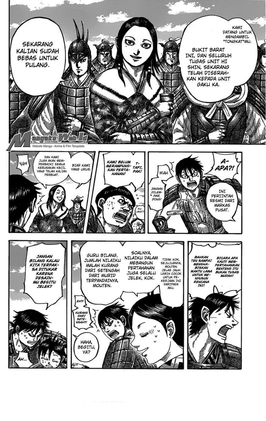 Kingdom Chapter 485 Gambar 6