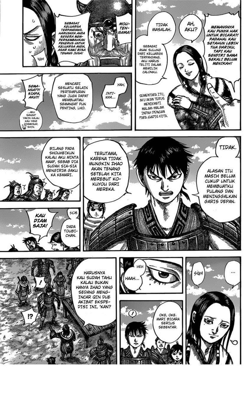 Kingdom Chapter 485 Gambar 9