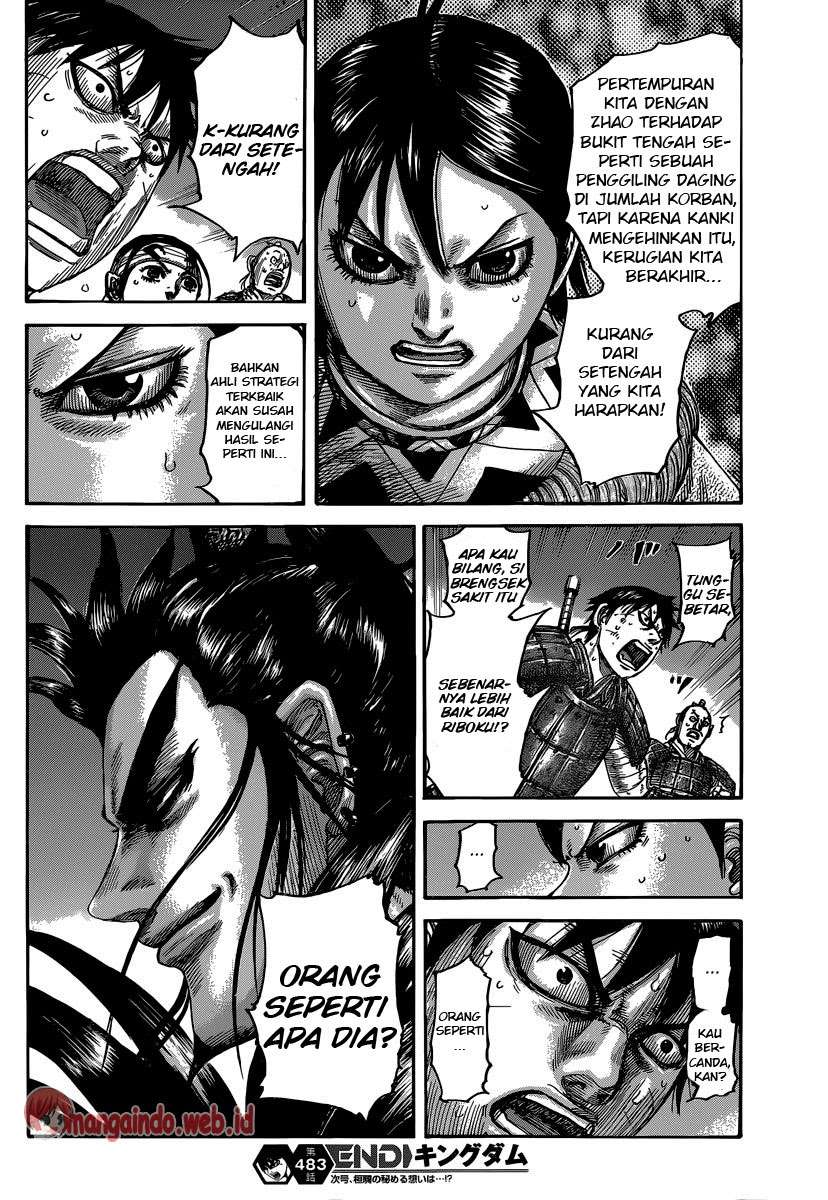 Kingdom Chapter 483 Gambar 15