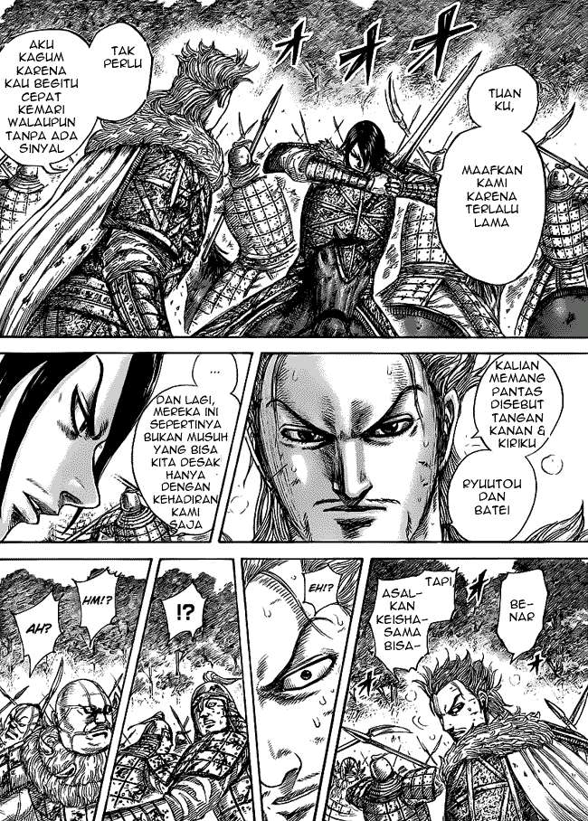 Kingdom Chapter 468 Gambar 6