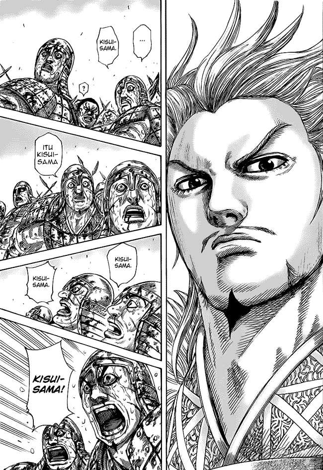 Kingdom Chapter 458 Gambar 15