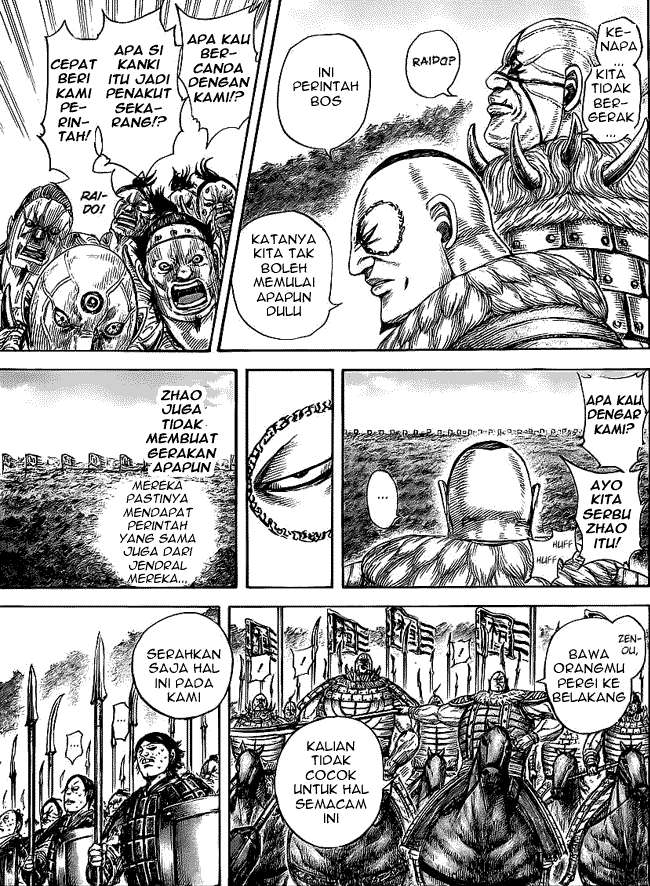 Kingdom Chapter 458 Gambar 3