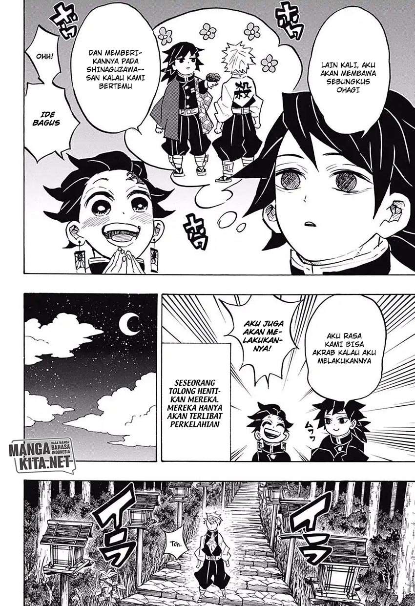 Kimetsu no Yaiba Chapter 136 Gambar 17