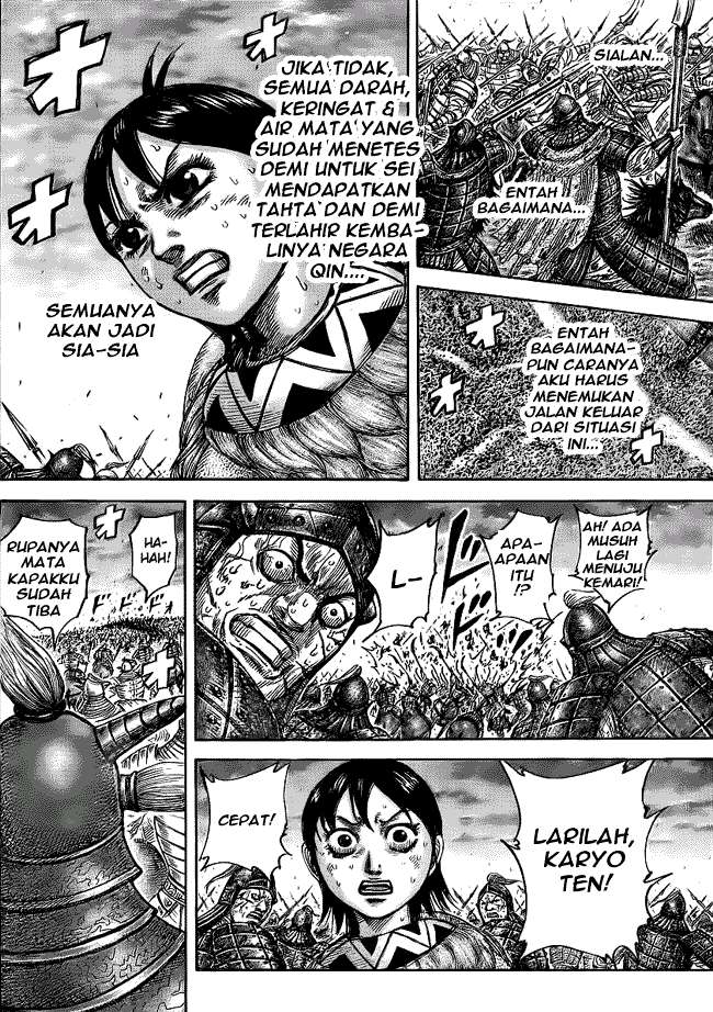 Kingdom Chapter 430 Gambar 6