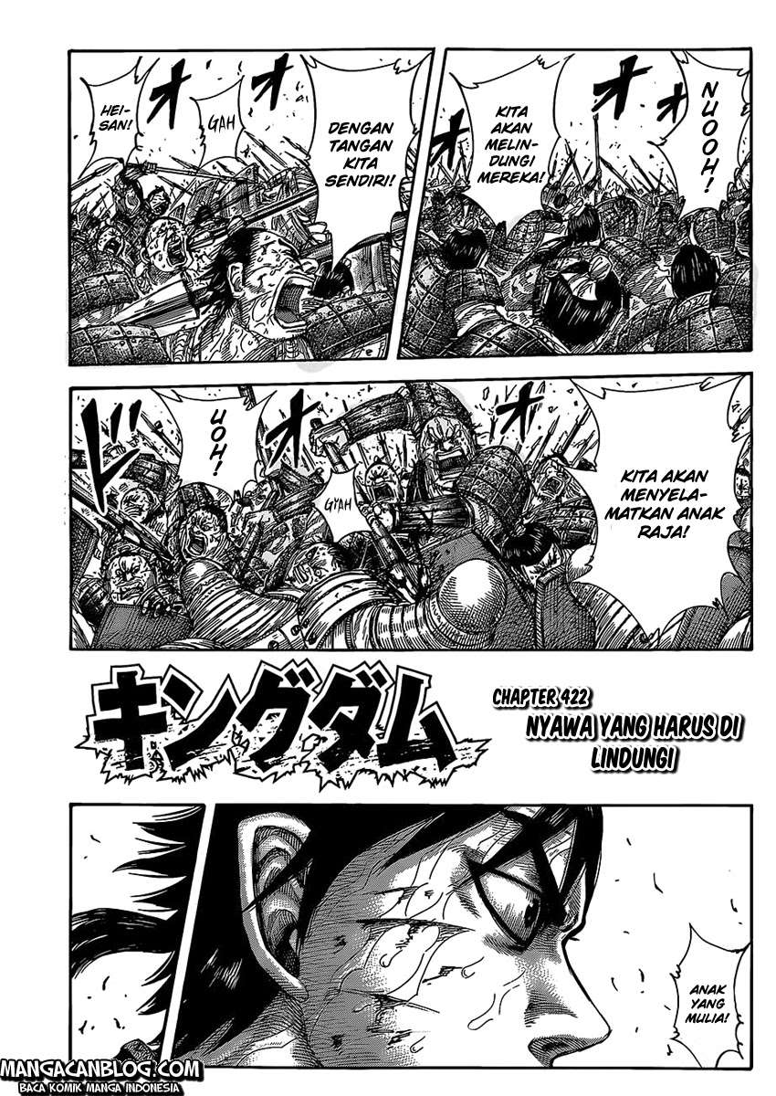 Baca Komik Kingdom Chapter 422 Gambar 1