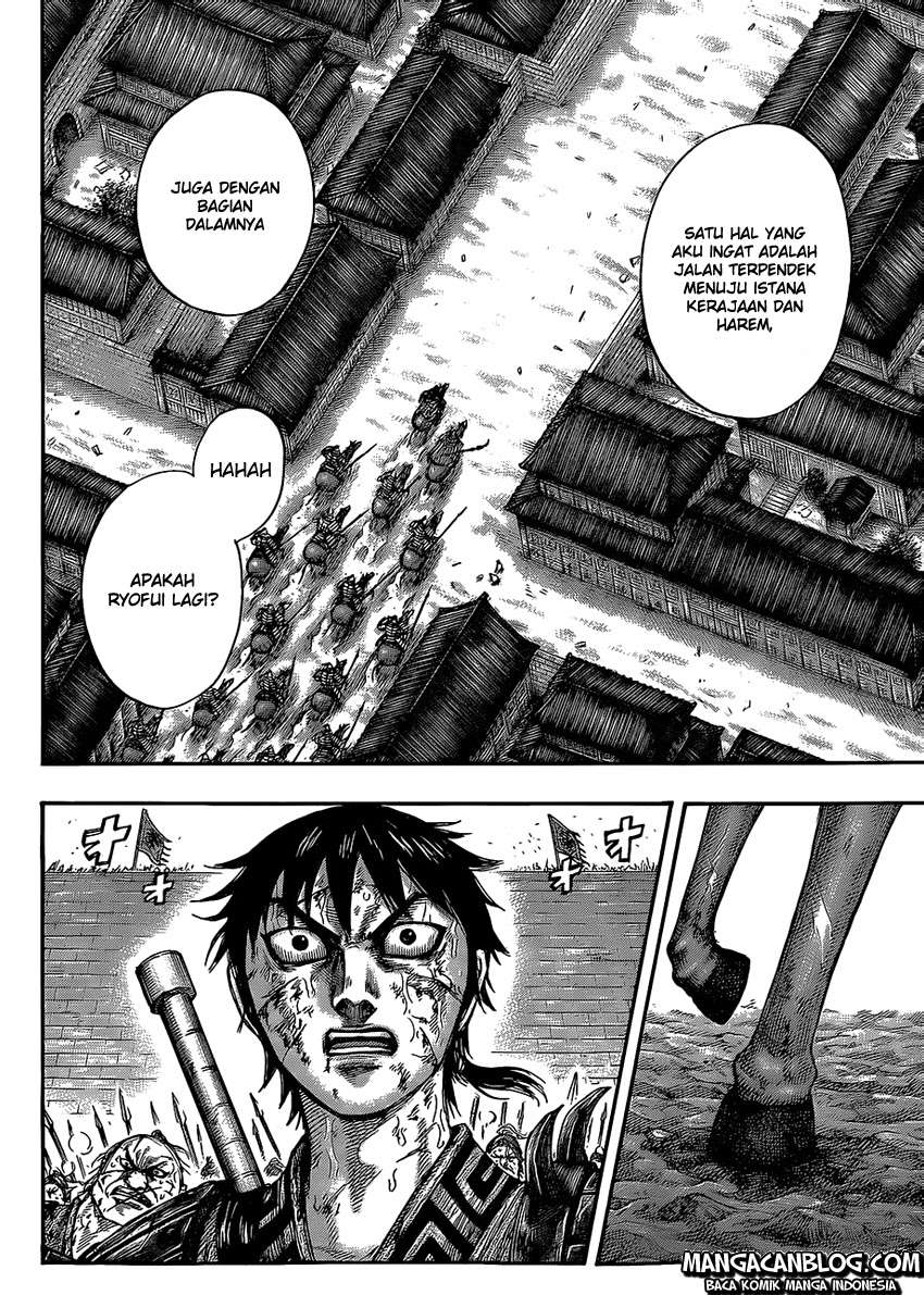 Kingdom Chapter 422 Gambar 12