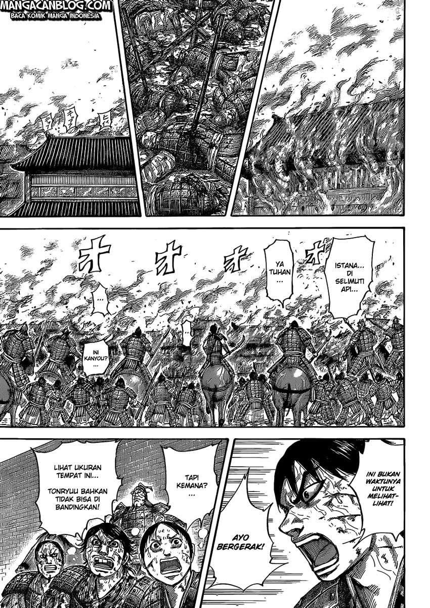 Kingdom Chapter 422 Gambar 13