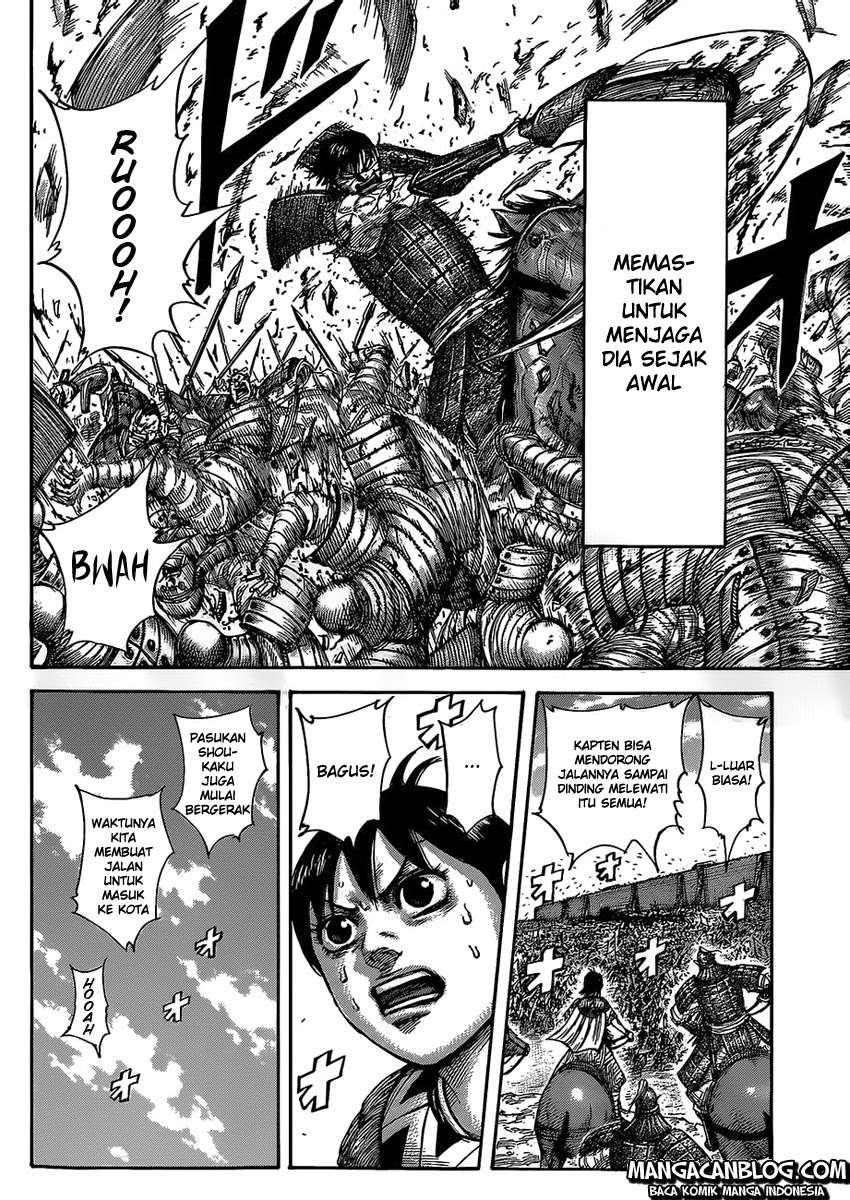 Kingdom Chapter 422 Gambar 4