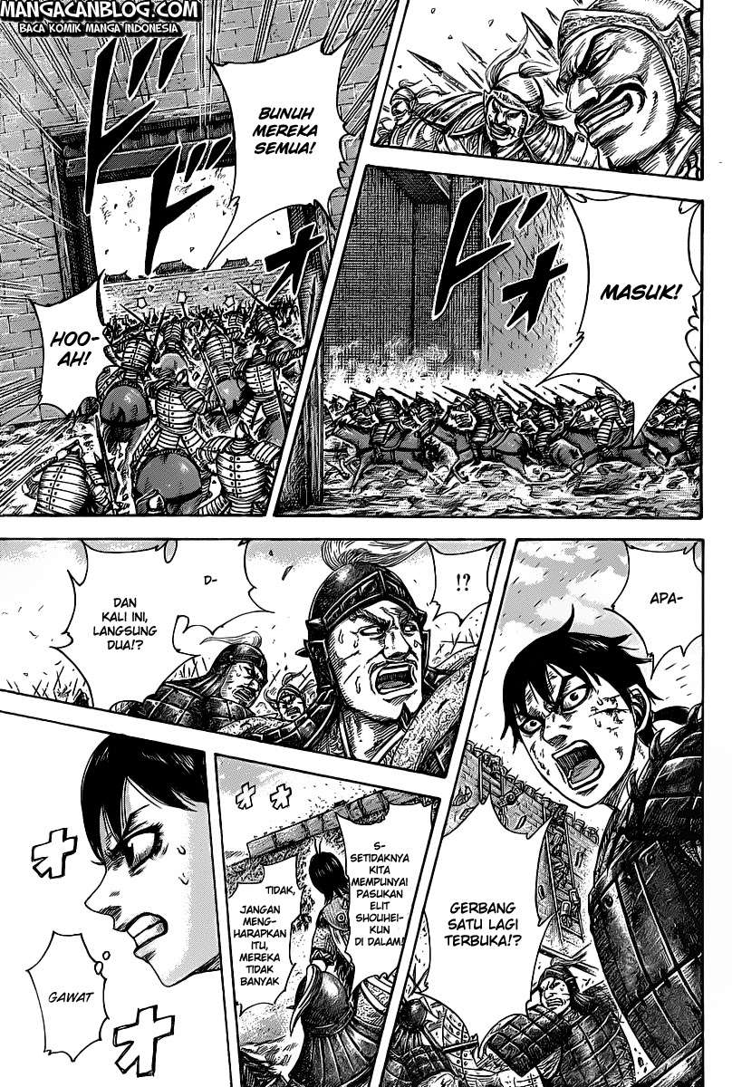 Kingdom Chapter 421 Gambar 12