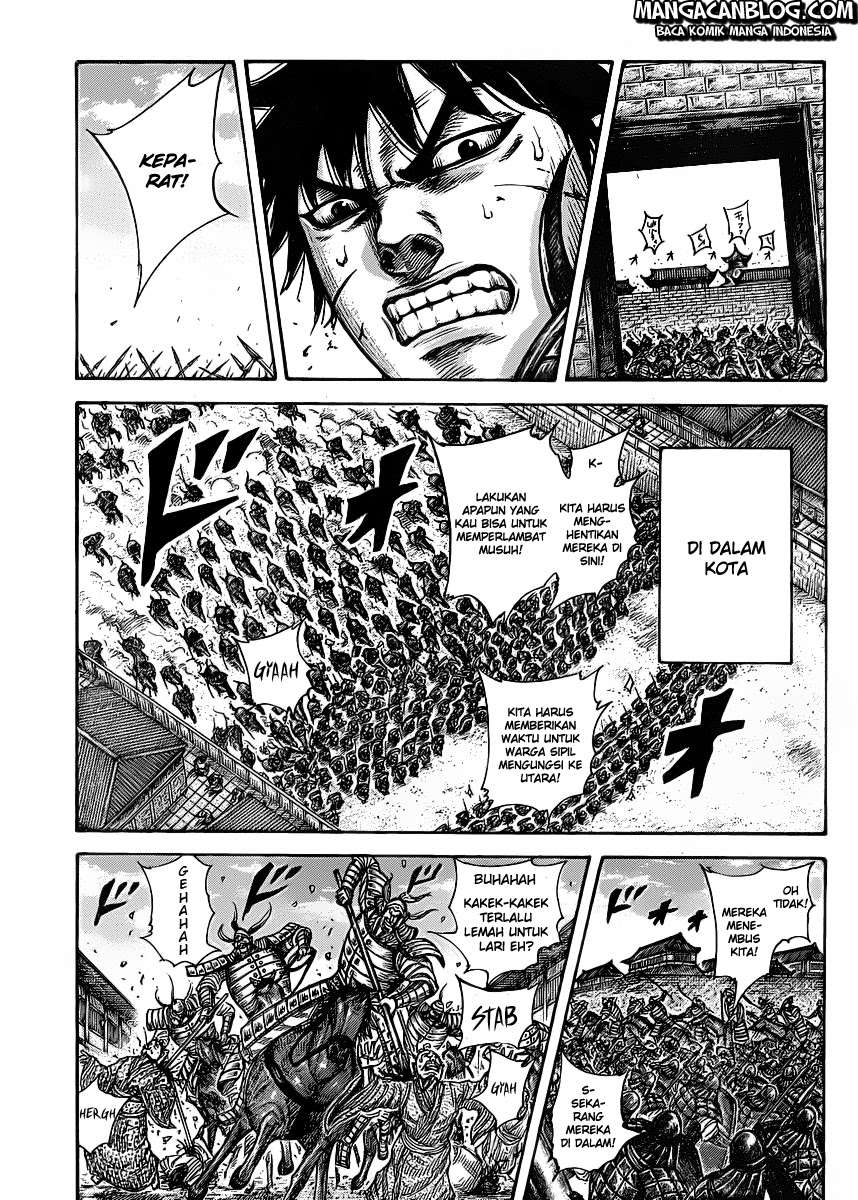 Kingdom Chapter 419 Gambar 13