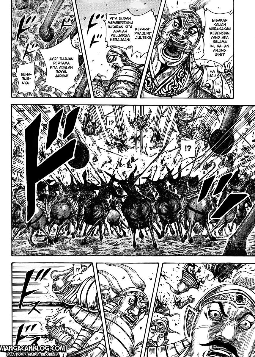 Kingdom Chapter 419 Gambar 14