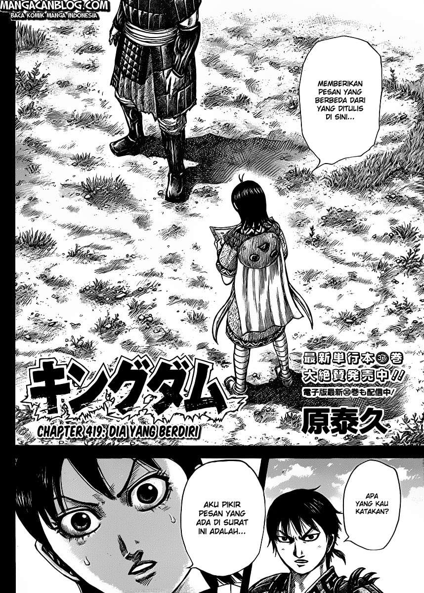 Baca Manga Kingdom Chapter 419 Gambar 2