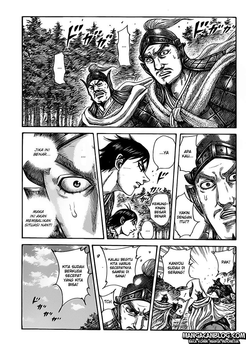 Kingdom Chapter 419 Gambar 3