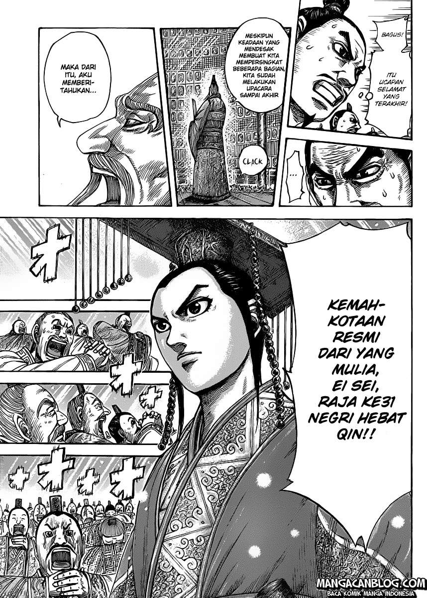 Kingdom Chapter 419 Gambar 7