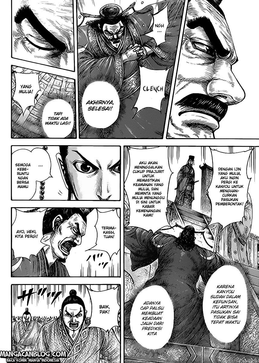 Kingdom Chapter 419 Gambar 8