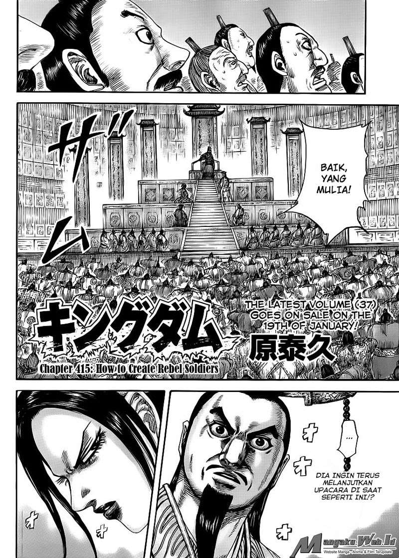 Baca Manga Kingdom Chapter 415 Gambar 2