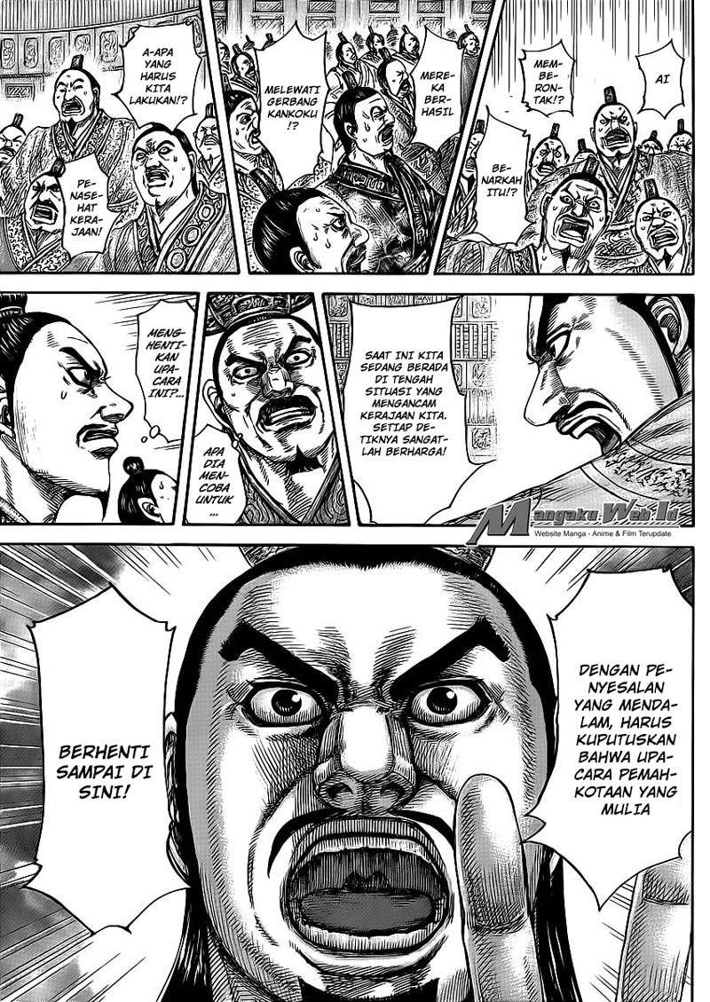 Kingdom Chapter 414 Gambar 18