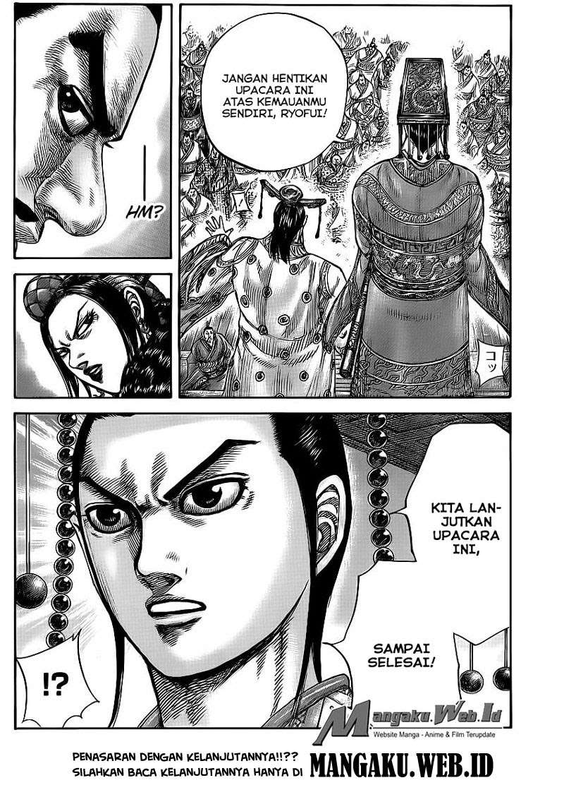 Kingdom Chapter 414 Gambar 19