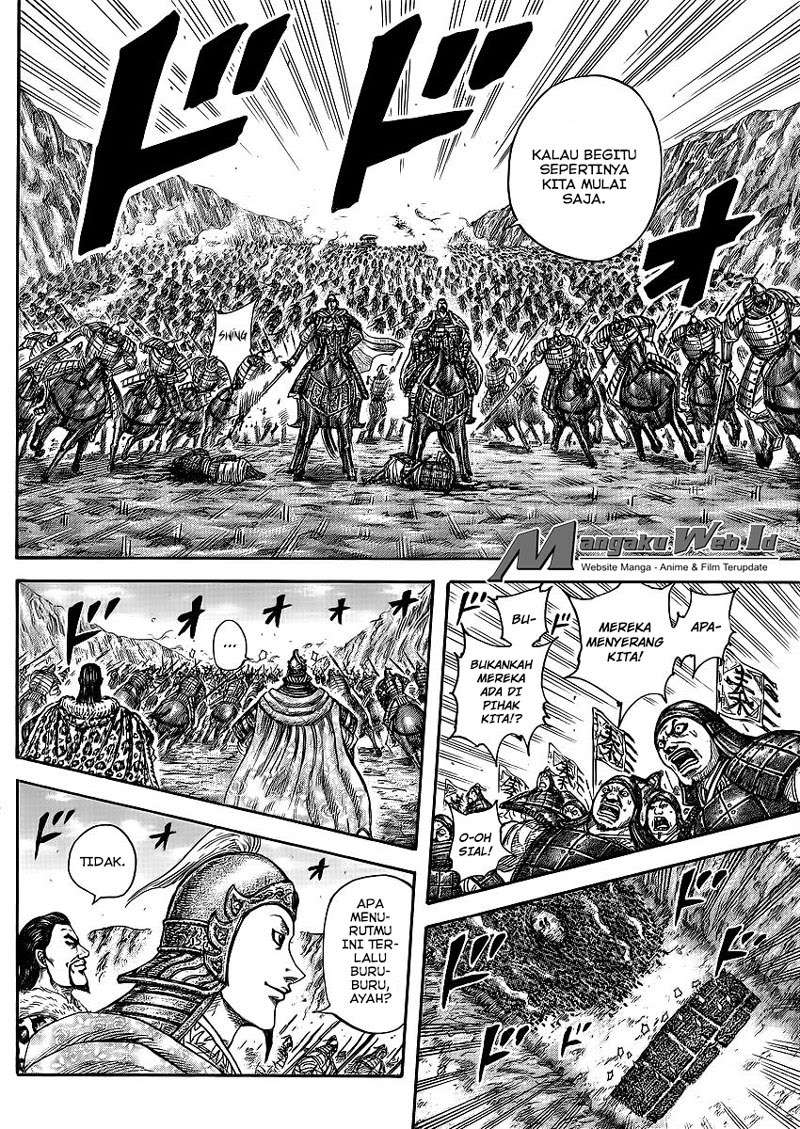 Kingdom Chapter 414 Gambar 7