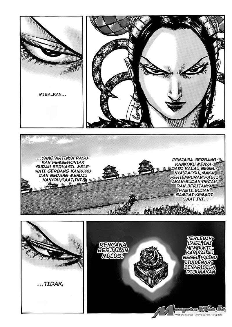 Kingdom Chapter 413 Gambar 12