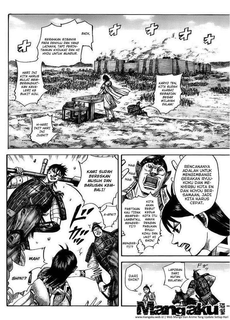 Kingdom Chapter 411 Gambar 8