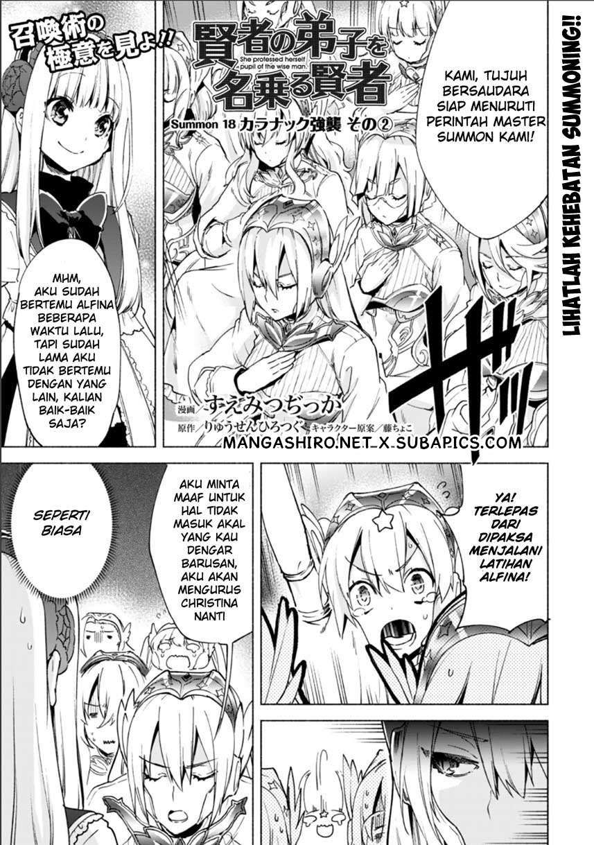 Baca Manga Kenja No Deshi Wo Nanoru Kenja Chapter 18 Gambar 2