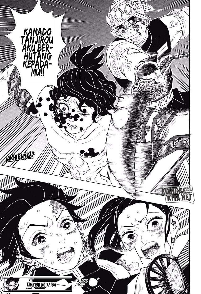 Kimetsu no Yaiba Chapter 90 Gambar 20