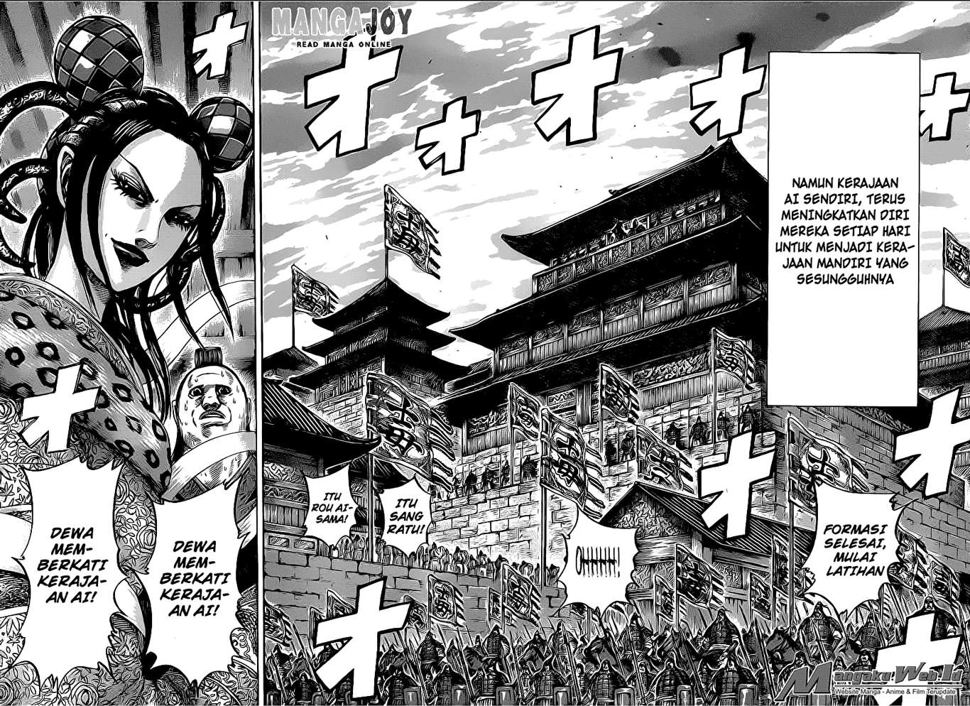 Kingdom Chapter 405 Gambar 10