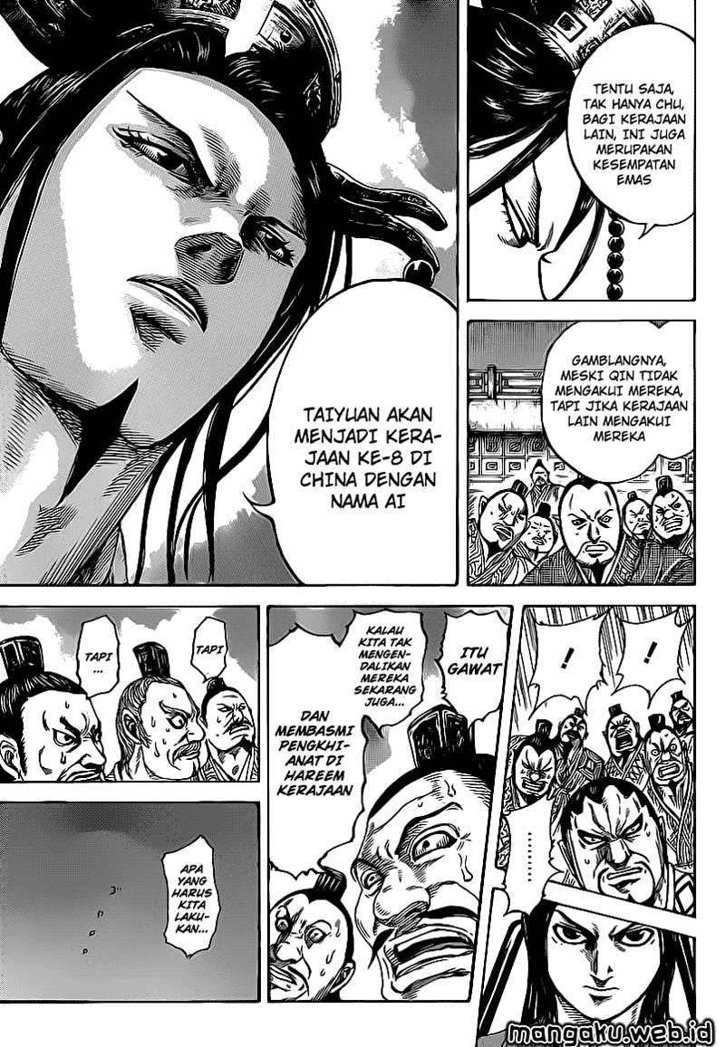 Kingdom Chapter 405 Gambar 16