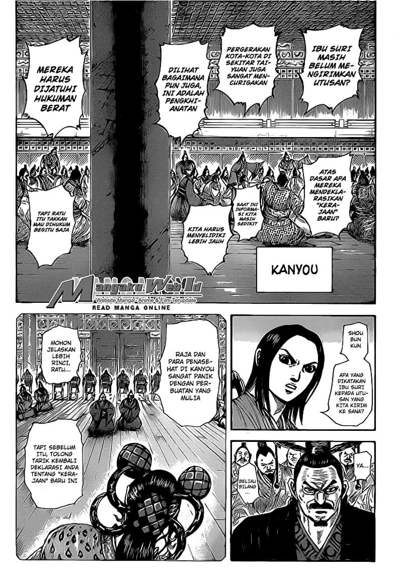 Kingdom Chapter 405 Gambar 4