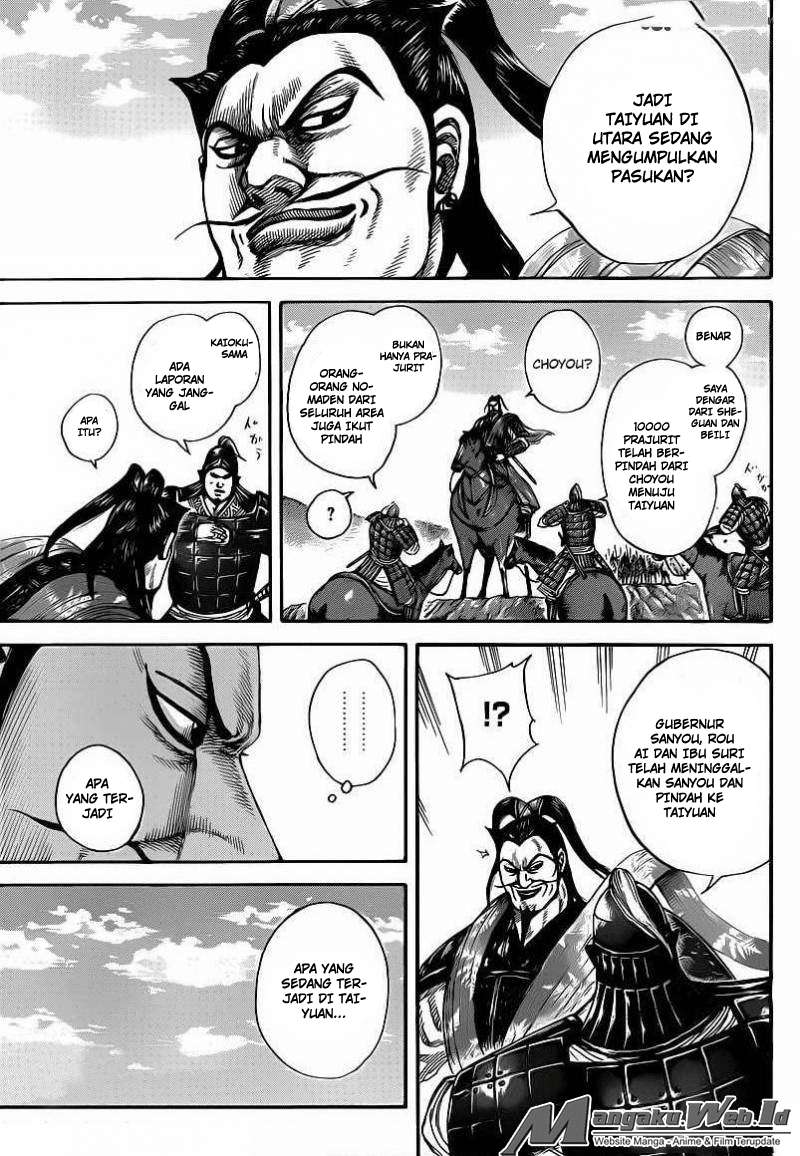 Kingdom Chapter 404 Gambar 13