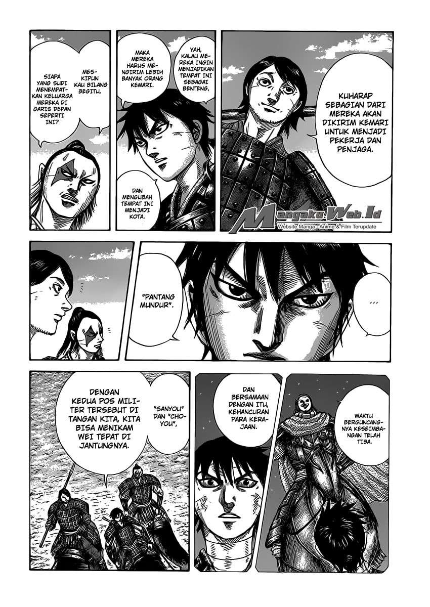 Kingdom Chapter 402 Gambar 3