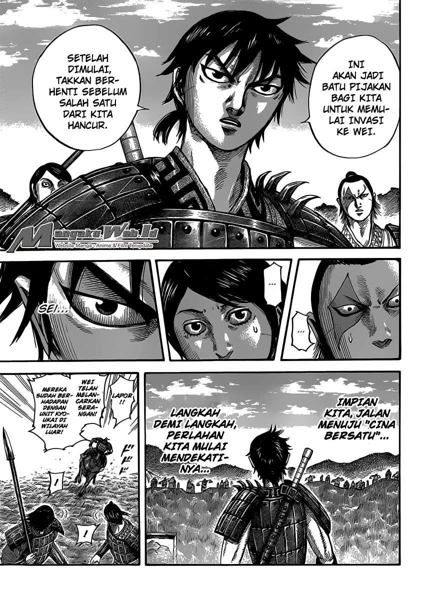 Kingdom Chapter 402 Gambar 4