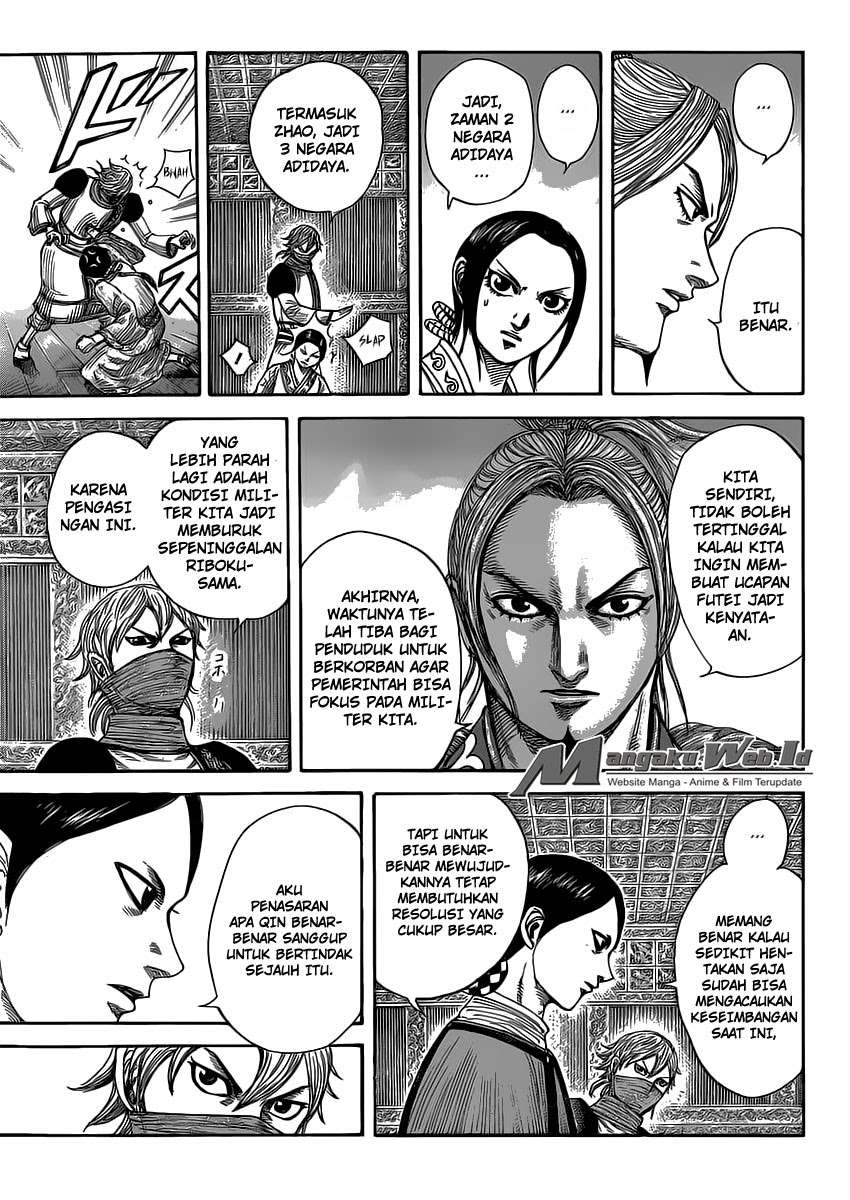 Kingdom Chapter 402 Gambar 8