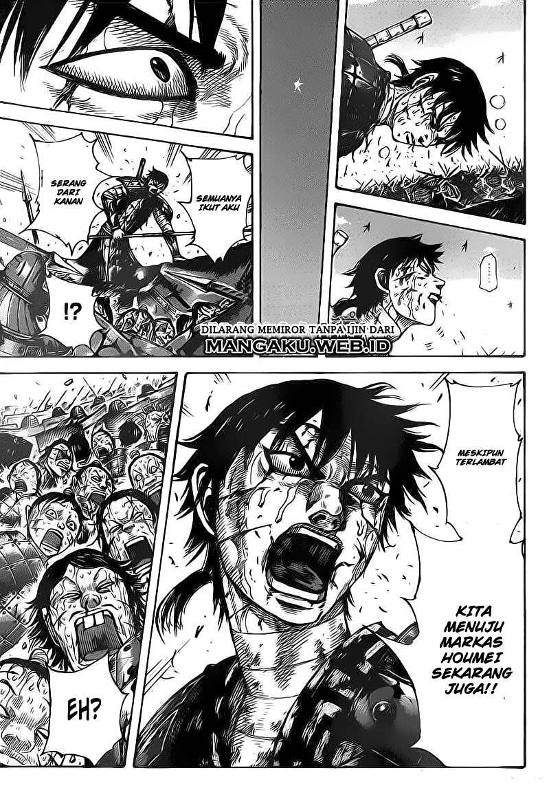 Kingdom Chapter 398 Gambar 13