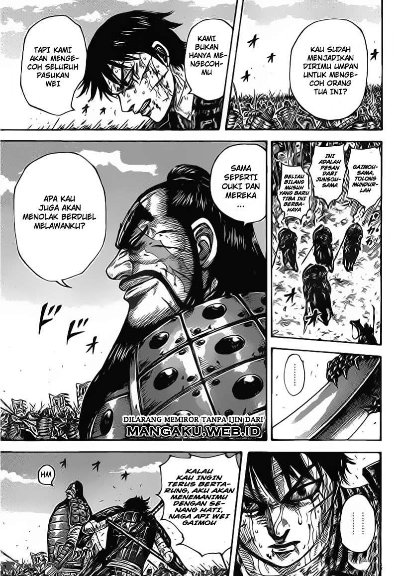 Kingdom Chapter 398 Gambar 7