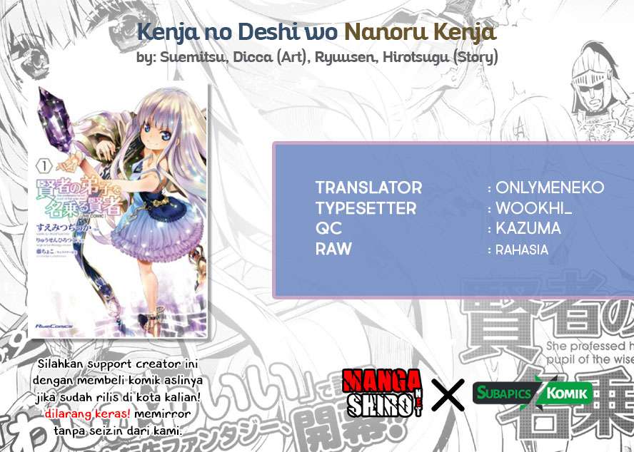 Baca Komik Kenja No Deshi Wo Nanoru Kenja Chapter 8 Gambar 1
