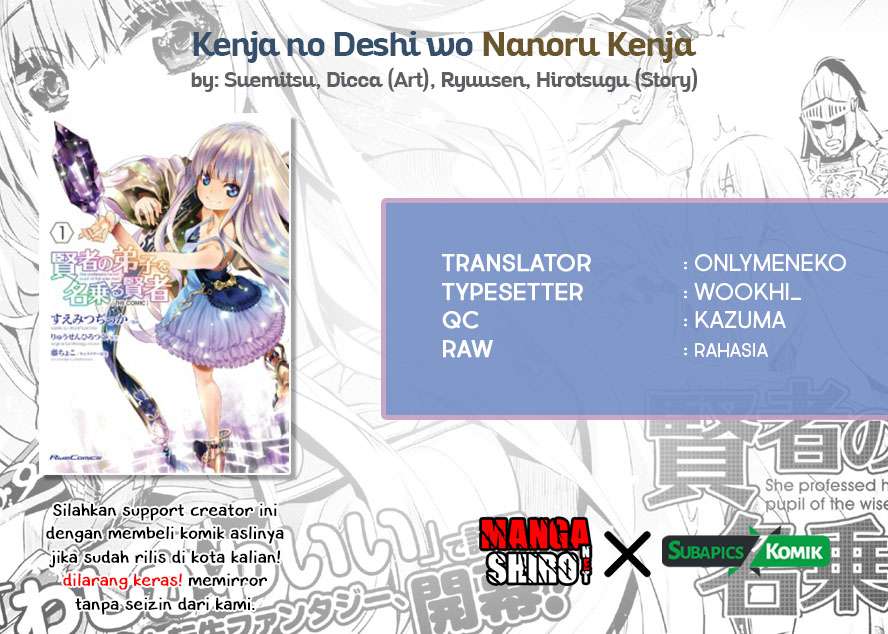 Baca Komik Kenja No Deshi Wo Nanoru Kenja Chapter 6 Gambar 1