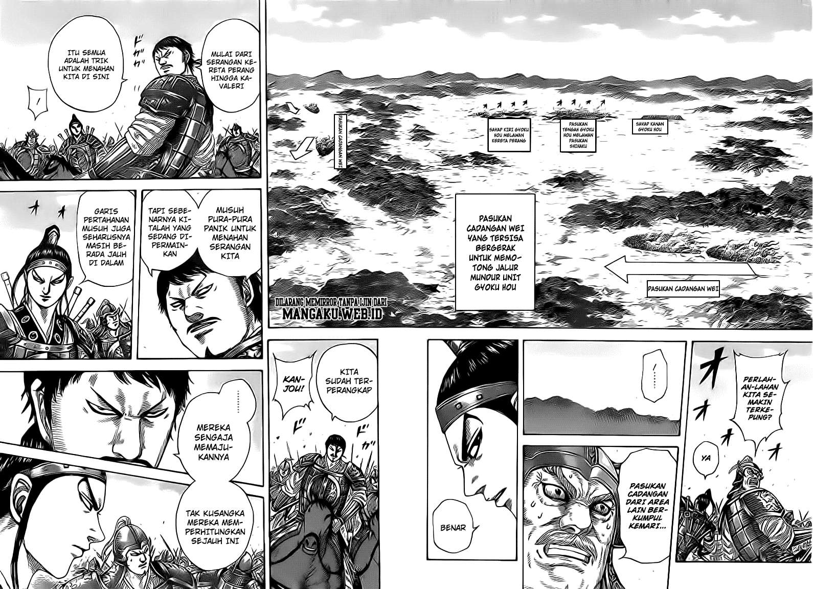 Kingdom Chapter 389 Gambar 4