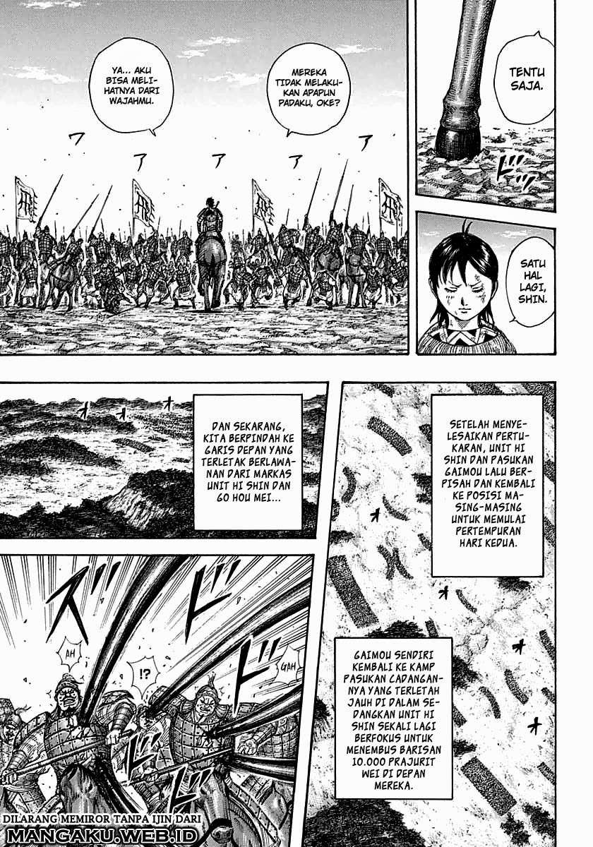 Kingdom Chapter 387 Gambar 17